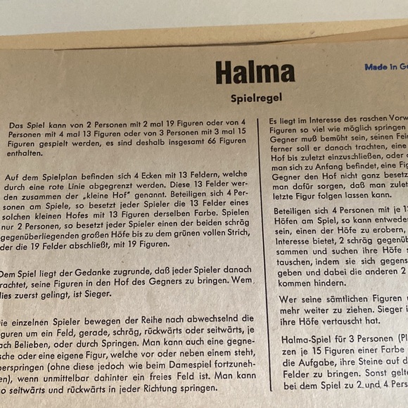 Board game. Vintage made in Germany Halma board game - Picture 6 of 13
